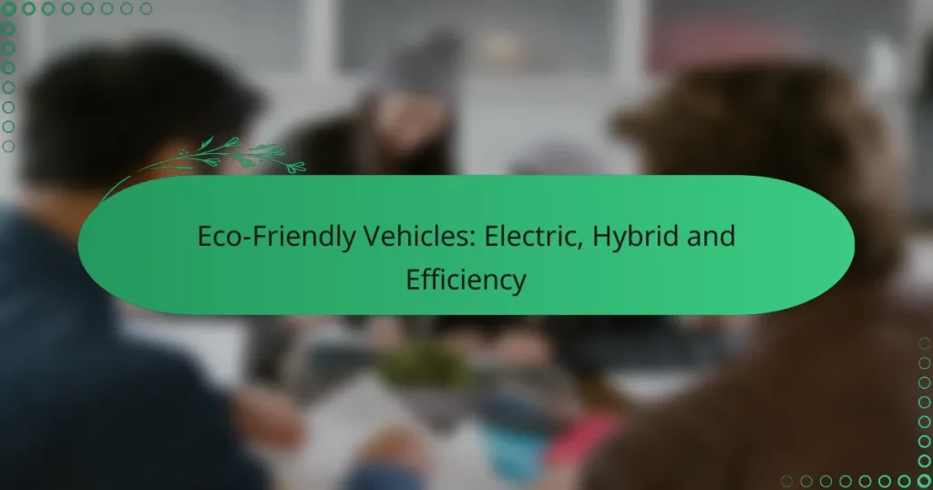 Vehículos Ecológicos: Eléctrico, Híbrido y Eficiencia
